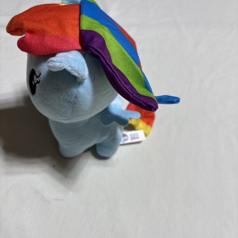 My Little Pony Rainbow Dash Plush 7" Toy Factory 2022 Cutie Mark Crew Hasbro - Picture 6 of 15